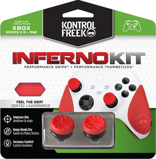 KontrolFreek Inferno Kit Performance (Xbox) ryhmässä KODINELEKTRONIIKKA / Pelikonsolit & Tarvikkeet / Xbox Series X @ TP E-commerce Nordic AB (C75449)