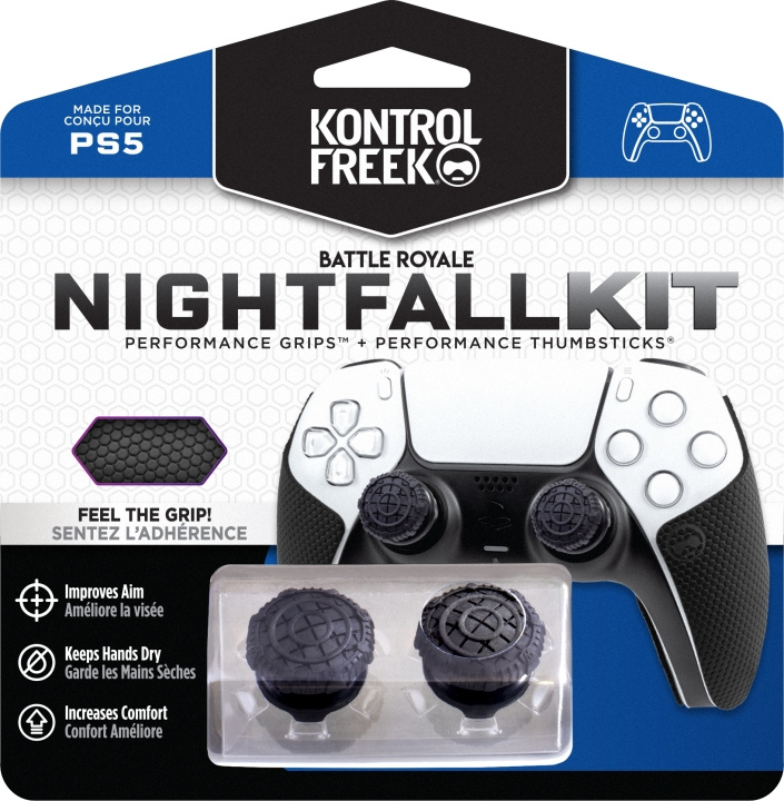 KontrolFreek Nightfall Kit Performance (PS5) ryhmässä KODINELEKTRONIIKKA / Pelikonsolit & Tarvikkeet / Sony PlayStation 5 @ TP E-commerce Nordic AB (C75450)