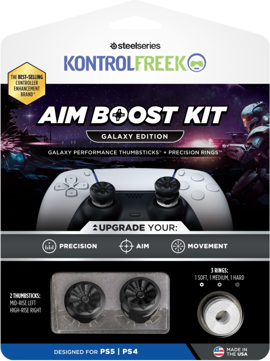 KontrolFreek Aim Boost Kit - Galaxy Edition (PS4 / PS5) ryhmässä KODINELEKTRONIIKKA / Pelikonsolit & Tarvikkeet / Sony PlayStation 5 @ TP E-commerce Nordic AB (C75452)