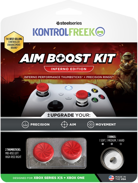 KontrolFreek Aim Boost Kit - Inferno Edition (Xbox) ryhmässä KODINELEKTRONIIKKA / Pelikonsolit & Tarvikkeet / Xbox Series X @ TP E-commerce Nordic AB (C75455)