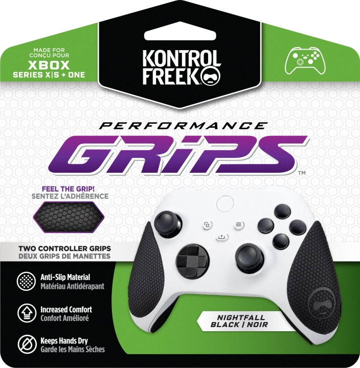 KontrolFreek Performance Grips, musta (Xbox) ryhmässä KODINELEKTRONIIKKA / Pelikonsolit & Tarvikkeet / Xbox Series X @ TP E-commerce Nordic AB (C75457)