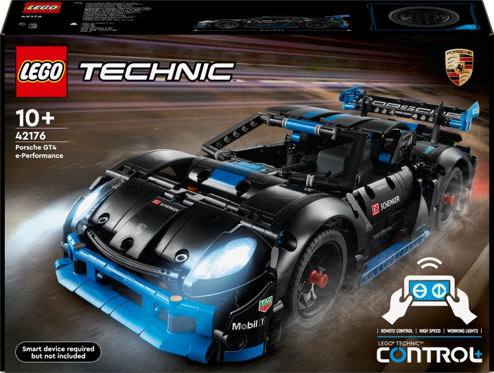 LEGO Technic 42176 - Porsche GT4 e-Performance ‑kilpa-auto ryhmässä LELUT, TUOTTEET LAPSILLE JA VAUVOILLE / Leikkikalut, Askartelu &Pelit / Rakennuslelut / Lego @ TP E-commerce Nordic AB (C75465)