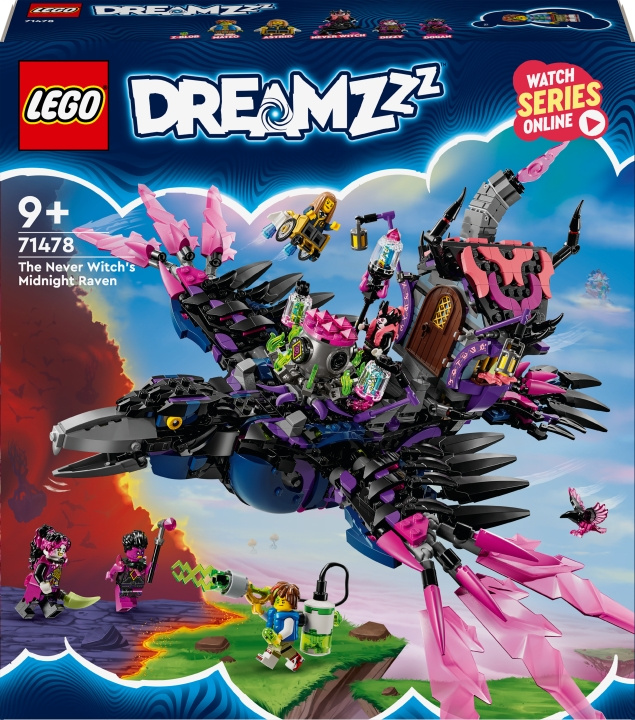 LEGO DREAMZzz 71478 - Mestarinoidan Keskiyön korppi ryhmässä LELUT, TUOTTEET LAPSILLE JA VAUVOILLE / Leikkikalut, Askartelu &Pelit / Rakennuslelut / Lego @ TP E-commerce Nordic AB (C75466)