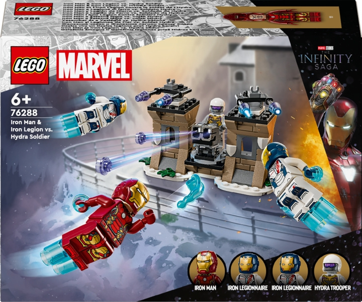 LEGO Super Heroes Marvel 76288 - Iron Man ja Iron Legion vs. Hydran sotilas ryhmässä LELUT, TUOTTEET LAPSILLE JA VAUVOILLE / Leikkikalut, Askartelu &Pelit / Rakennuslelut / Lego @ TP E-commerce Nordic AB (C75468)