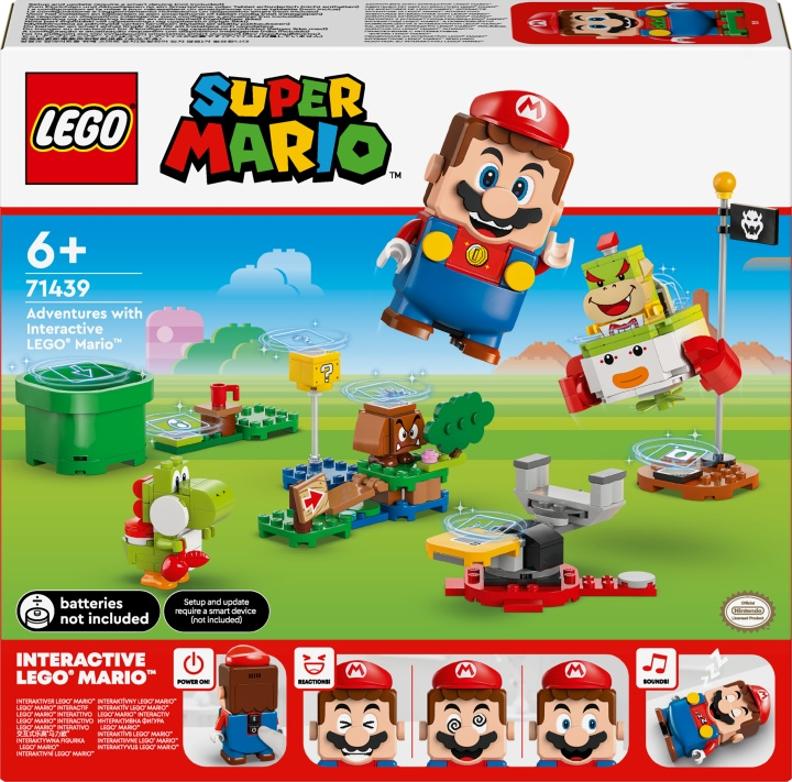 LEGO Super Mario 71439 - Interaktiivisen LEGO® Mario™ hahmon seikkailut ryhmässä LELUT, TUOTTEET LAPSILLE JA VAUVOILLE / Leikkikalut, Askartelu &Pelit / Rakennuslelut / Lego @ TP E-commerce Nordic AB (C75477)