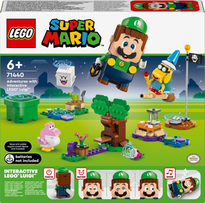 LEGO Super Mario 71440 - Interaktiivisen LEGO® Luigi™ hahmon seikkailut ryhmässä LELUT, TUOTTEET LAPSILLE JA VAUVOILLE / Leikkikalut, Askartelu &Pelit / Rakennuslelut / Lego @ TP E-commerce Nordic AB (C75478)