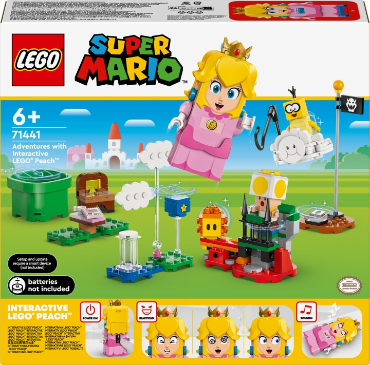 LEGO Super Mario 71441 - Interaktiivisen LEGO® Peach™ hahmon seikkailut ryhmässä LELUT, TUOTTEET LAPSILLE JA VAUVOILLE / Leikkikalut, Askartelu &Pelit / Rakennuslelut / Lego @ TP E-commerce Nordic AB (C75479)