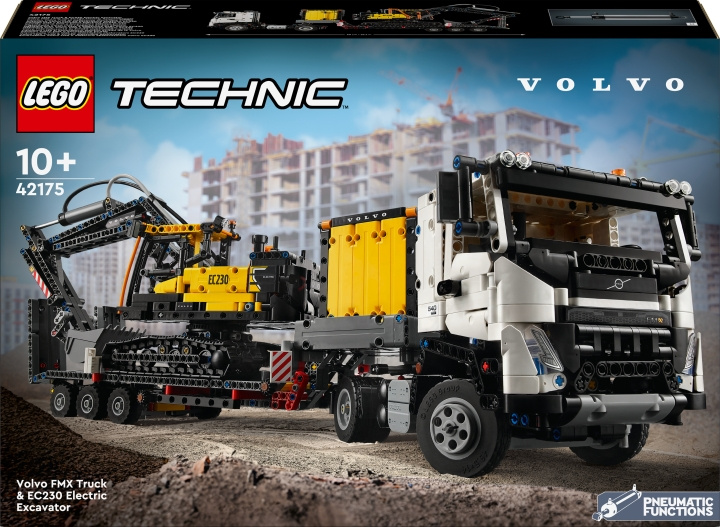 LEGO Technic 42175 - Volvo FMX ‑kuorma-auto ja EC230 Electric ‑kaivukone ryhmässä LELUT, TUOTTEET LAPSILLE JA VAUVOILLE / Leikkikalut, Askartelu &Pelit / Rakennuslelut / Lego @ TP E-commerce Nordic AB (C75481)