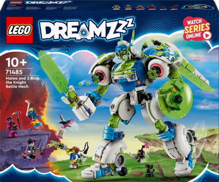 LEGO DREAMZzz 71485 - Mateon ja Z-Blobin ritaritaistelurobotti ryhmässä LELUT, TUOTTEET LAPSILLE JA VAUVOILLE / Leikkikalut, Askartelu &Pelit / Rakennuslelut / Lego @ TP E-commerce Nordic AB (C75482)