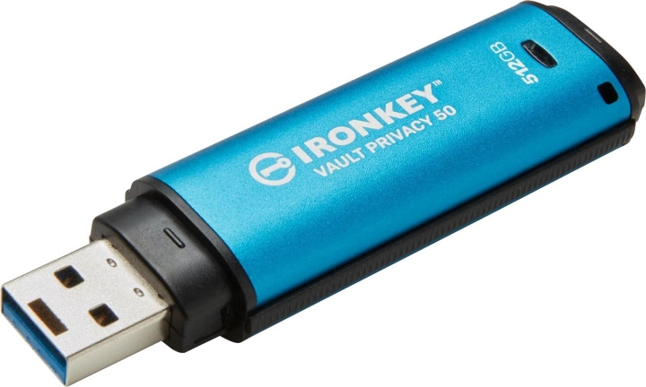 Kingston 512GB IronKey Vault Privacy 50 AES-256 Encrypted, FIPS 197 ryhmässä KODINELEKTRONIIKKA / Tallennusvälineet / USB-muistitikku / USB 3.2 @ TP E-commerce Nordic AB (C75511)