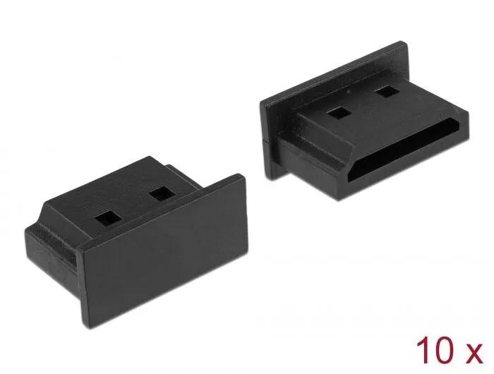 DeLOCK Dust Cover for HDMI A female without grip 10 pieces black ryhmässä TIETOKOONET & TARVIKKEET / Tietokonetarvikkeet / Muut @ TP E-commerce Nordic AB (C75539)