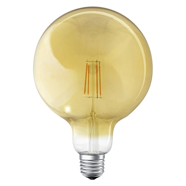 LEDVANCE SMART+ globe 55W/824 clear fil Gold E27 WiFi - C ryhmässä KODINELEKTRONIIKKA / Valaistus / LED-lamput @ TP E-commerce Nordic AB (C75598)