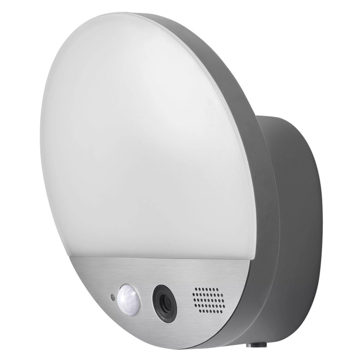 LEDVANCE SMART+ Wall w/cam 950lm 15W/830 IP44 WiFi - C ryhmässä KODINELEKTRONIIKKA / Valaistus / Seinälamput @ TP E-commerce Nordic AB (C75613)