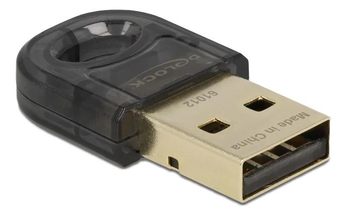 DeLOCK USB 2.0 Bluetooth 5.0 mini adapter ryhmässä TIETOKOONET & TARVIKKEET / Verkko / Verkkokortti / USB @ TP E-commerce Nordic AB (C75622)