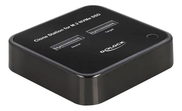 DeLOCK M.2 Docking Station for 2 x M.2 NVMe PCIe SSD ryhmässä TIETOKOONET & TARVIKKEET / Tietokoneen komponentit / Kovalevyt / SSD @ TP E-commerce Nordic AB (C75626)