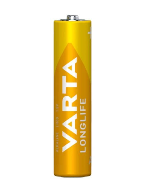 Varta Longlife AAA Foil 40-pack ryhmässä KODINELEKTRONIIKKA / Paristot & Laturit / Akut / AAA @ TP E-commerce Nordic AB (C75640)