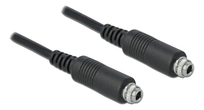 DeLOCK Cable Stereo Jack 3.5 mm female panel-mount, 25 cm ryhmässä KODINELEKTRONIIKKA / Kaapelit & Sovittimet / Analoginen ääni / 3.5 mm @ TP E-commerce Nordic AB (C75650)