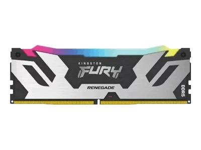 Kingston 32GB 6400MT/s DDR5 CL32 DIMM (Kit of 2) FURY Renegade RGB ryhmässä TIETOKOONET & TARVIKKEET / Tietokoneen komponentit / RAM-muistit / DDR5 @ TP E-commerce Nordic AB (C75660)