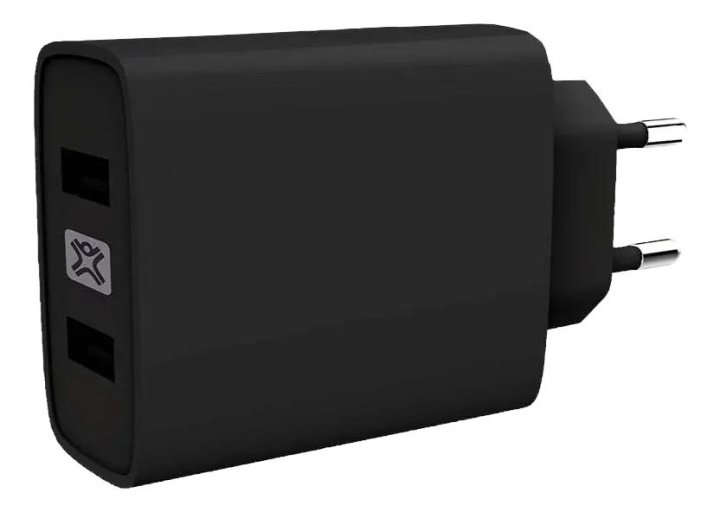 XtremeMac Quick charge 18w 2* usb-a ports wall charger ryhmässä ÄLYPUHELIMET JA TABLETIT / Laturit & Kaapelit / Seinälaturi / Seinälaturi USB @ TP E-commerce Nordic AB (C75675)