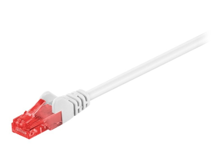 Goobay CAT 6 U/UTP CCA 25m White ryhmässä TIETOKOONET & TARVIKKEET / Kaapelit & Sovittimet / Verkko / Cat6 @ TP E-commerce Nordic AB (C75758)