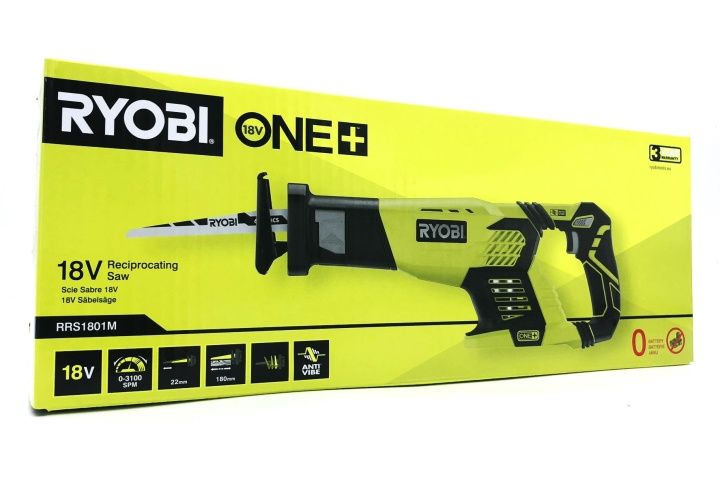 Ryobi One+ RRS1801M Jigsaw Without battery ryhmässä KOTI, TALOUS JA PUUTARHA / Työkalut & Tee itse / Sahat @ TP E-commerce Nordic AB (C75759)