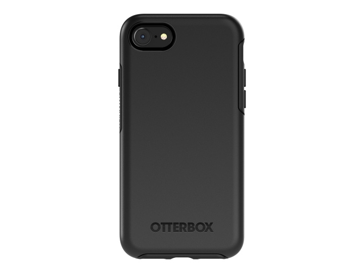 Otterbox Symmetry Series Protective Cover Black Apple iPhone 7, 8, SE (2nd generation), SE (3rd generation) ryhmässä ÄLYPUHELIMET JA TABLETIT / Puhelimen suojakotelo / Apple / iPhone 7 @ TP E-commerce Nordic AB (C75762)