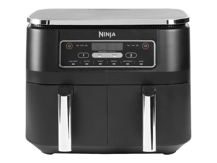 Ninja Foodi Dual Zone AF300EU Airfryer 2470W Grå ryhmässä KOTI, TALOUS JA PUUTARHA / Kodinkoneet / Airfryers ja rasvakeittimet @ TP E-commerce Nordic AB (C75783)