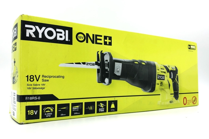 Ryobi One+ R18RS-0 Jigsaw Without battery ryhmässä KOTI, TALOUS JA PUUTARHA / Työkalut & Tee itse / Sahat @ TP E-commerce Nordic AB (C75789)