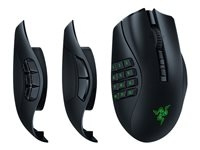 Razer Naga V2 Pro optical wireless cable black ryhmässä TIETOKOONET & TARVIKKEET / Hiiret & Näppäimistöt / Hiiret / Gaming @ TP E-commerce Nordic AB (C75790)