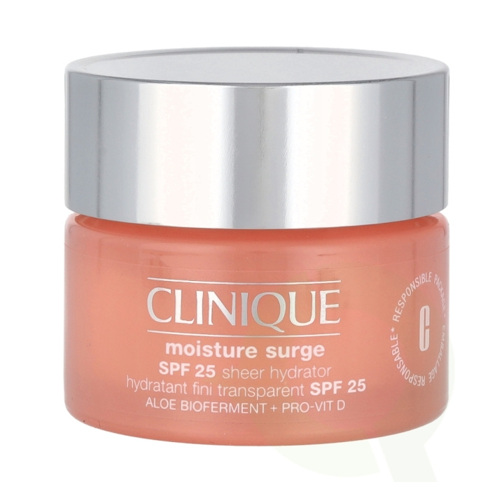 Clinique Moisture Surge SPF25 Sheer Hydrator 30 ml ryhmässä KAUNEUS JA TERVEYS / Ihonhoito / Kasvot / Päivävoide @ TP E-commerce Nordic AB (C75910)