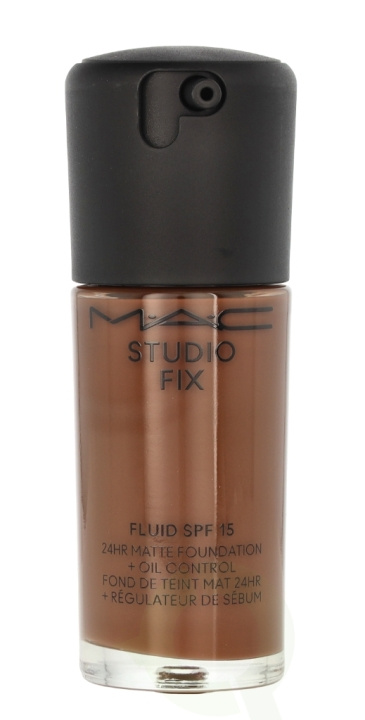 MAC Studio Fix Fluid Foundation SPF15 30 ml NC63 ryhmässä KAUNEUS JA TERVEYS / Meikit / Meikit Kasvot / Meikkivoide @ TP E-commerce Nordic AB (C75924)