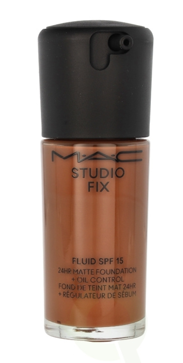 MAC Studio Fix Fluid Foundation SPF15 30 ml NW53 ryhmässä KAUNEUS JA TERVEYS / Meikit / Meikit Kasvot / Meikkivoide @ TP E-commerce Nordic AB (C75931)