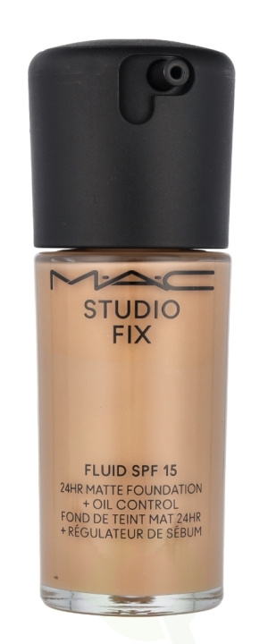 MAC Studio Fix Fluid Foundation SPF15 30 ml NC38 ryhmässä KAUNEUS JA TERVEYS / Meikit / Meikit Kasvot / Meikkivoide @ TP E-commerce Nordic AB (C75932)