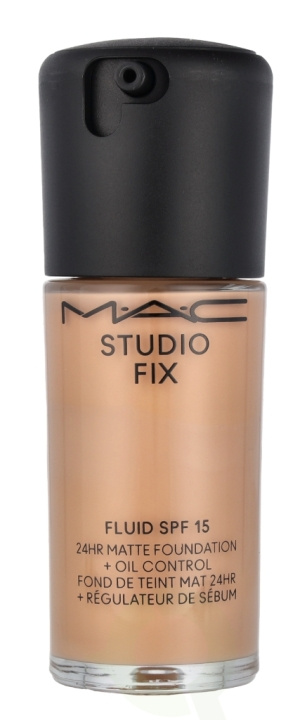 MAC Studio Fix Fluid Foundation SPF15 30 ml NC27 ryhmässä KAUNEUS JA TERVEYS / Meikit / Meikit Kasvot / Meikkivoide @ TP E-commerce Nordic AB (C75933)