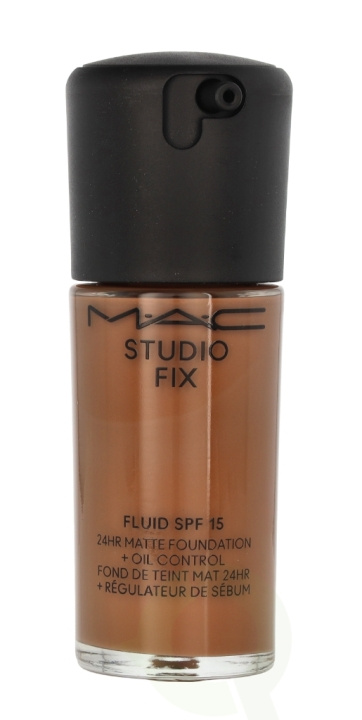 MAC Studio Fix Fluid Foundation SPF15 30 ml NC60 ryhmässä KAUNEUS JA TERVEYS / Meikit / Meikit Kasvot / Meikkivoide @ TP E-commerce Nordic AB (C75938)