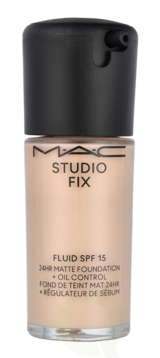 MAC Studio Fix Fluid Foundation SPF15 30 ml N4 ryhmässä KAUNEUS JA TERVEYS / Meikit / Meikit Kasvot / Meikkivoide @ TP E-commerce Nordic AB (C75939)