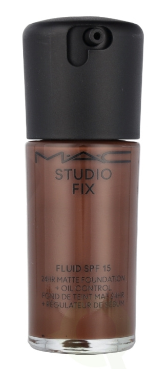 MAC Studio Fix Fluid Foundation SPF15 30 ml NW58 ryhmässä KAUNEUS JA TERVEYS / Meikit / Meikit Kasvot / Meikkivoide @ TP E-commerce Nordic AB (C75967)