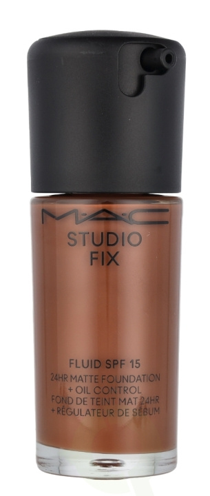 MAC Studio Fix Fluid Foundation SPF15 30 ml NW48 ryhmässä KAUNEUS JA TERVEYS / Meikit / Meikit Kasvot / Meikkivoide @ TP E-commerce Nordic AB (C75968)