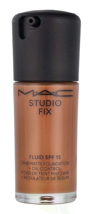 MAC Studio Fix Fluid Foundation SPF15 30 ml NW44 ryhmässä KAUNEUS JA TERVEYS / Meikit / Meikit Kasvot / Meikkivoide @ TP E-commerce Nordic AB (C75969)