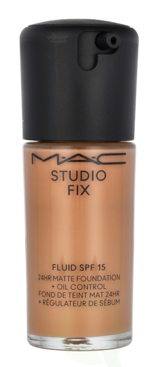 MAC Studio Fix Fluid Foundation SPF15 30 ml NC44.5 ryhmässä KAUNEUS JA TERVEYS / Meikit / Meikit Kasvot / Meikkivoide @ TP E-commerce Nordic AB (C75973)