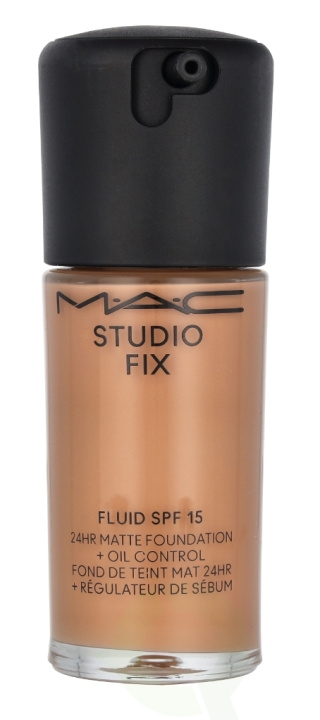 MAC Studio Fix Fluid Foundation SPF15 30 ml NC43.5 ryhmässä KAUNEUS JA TERVEYS / Meikit / Meikit Kasvot / Meikkivoide @ TP E-commerce Nordic AB (C75974)