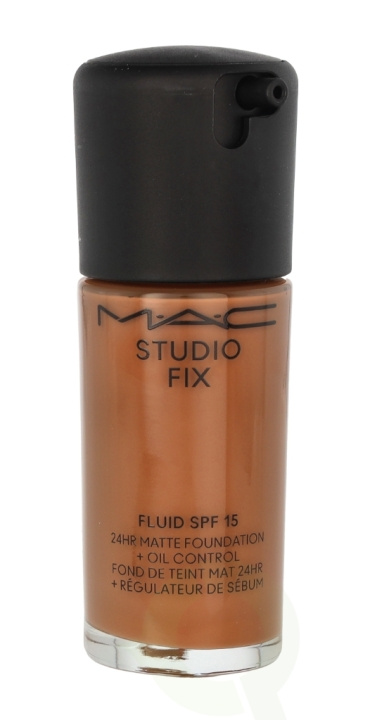 MAC Studio Fix Fluid Foundation SPF15 30 ml NC50 ryhmässä KAUNEUS JA TERVEYS / Meikit / Meikit Kasvot / Meikkivoide @ TP E-commerce Nordic AB (C75985)