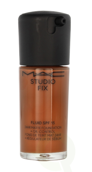 MAC Studio Fix Fluid Foundation SPF15 30 ml NW46 ryhmässä KAUNEUS JA TERVEYS / Meikit / Meikit Kasvot / Meikkivoide @ TP E-commerce Nordic AB (C76013)