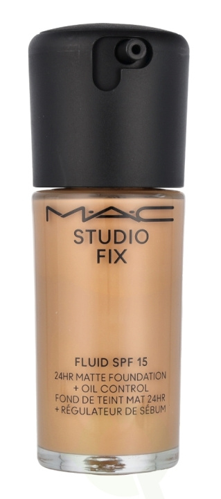 MAC Studio Fix Fluid Foundation SPF15 30 ml NC30 ryhmässä KAUNEUS JA TERVEYS / Meikit / Meikit Kasvot / Meikkivoide @ TP E-commerce Nordic AB (C76014)