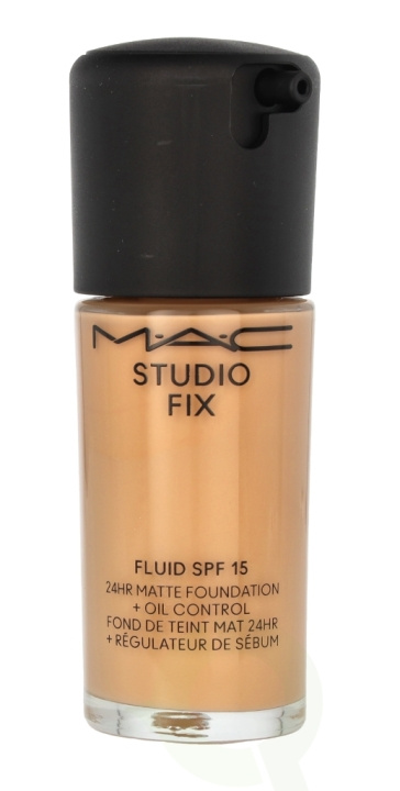 MAC Studio Fix Fluid Foundation SPF15 30 ml NC25 ryhmässä KAUNEUS JA TERVEYS / Meikit / Meikit Kasvot / Meikkivoide @ TP E-commerce Nordic AB (C76015)