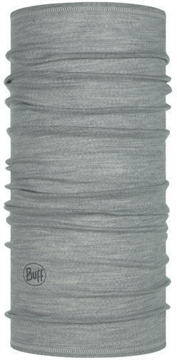 Buff Lightweight Merino -putkihuivi, vaaleanharmaa ryhmässä URHEILU, VAPAA-AIKA JA HARRASTUS / Tarvikkeet / Lapaset ja hanskat @ TP E-commerce Nordic AB (C76082)