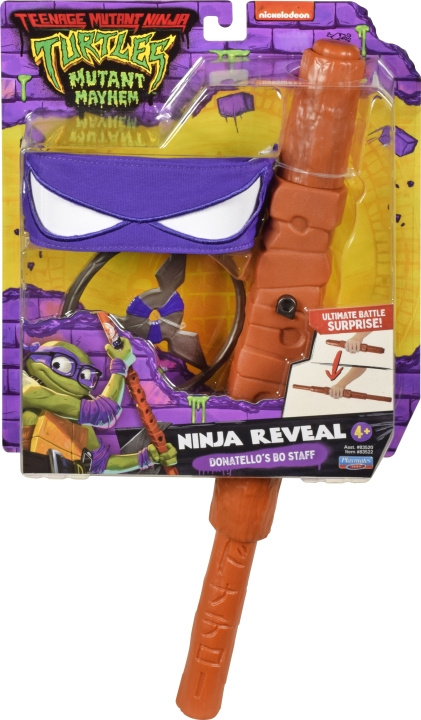 Teenage Mutant Ninja Turtles : Mutant Mayhem Donatello -rooliasu ryhmässä LELUT, TUOTTEET LAPSILLE JA VAUVOILLE / Leikkikalut, Askartelu &Pelit / Naamiaisasut @ TP E-commerce Nordic AB (C76132)