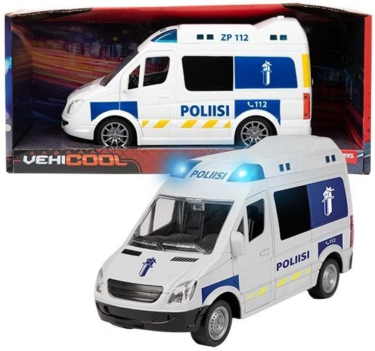 Techwo Poliisiauto (suomi) ryhmässä LELUT, TUOTTEET LAPSILLE JA VAUVOILLE / Leikkikalut, Askartelu &Pelit / Leikkiautot @ TP E-commerce Nordic AB (C76143)