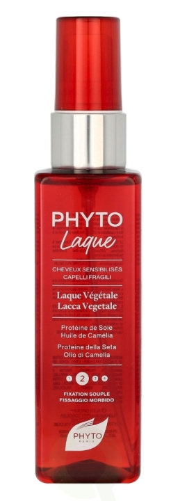 Phyto Phytolaque Soie Botanical Hairspray 100 ml Natural Hold ryhmässä KAUNEUS JA TERVEYS / Hiukset &Stailaus / Hiusten stailaus / Hiuslakka @ TP E-commerce Nordic AB (C76333)