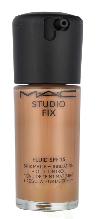 MAC Studio Fix Fluid Foundation SPF15 30 ml NC45.5 ryhmässä KAUNEUS JA TERVEYS / Meikit / Meikit Kasvot / Meikkivoide @ TP E-commerce Nordic AB (C76335)